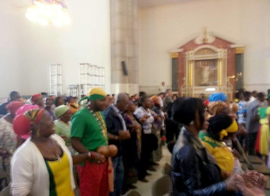 Fervor garífuna para la Patrona de Honduras