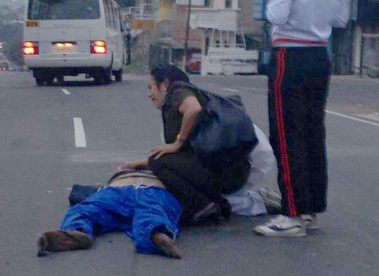 Atropellan a sexagenario en bulevar Fuerzas Armadas