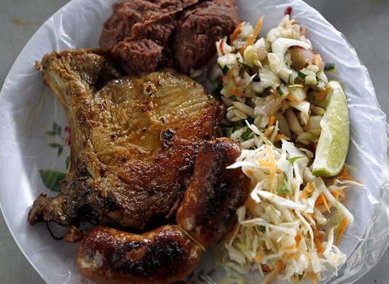 Comida con sabor hondureño