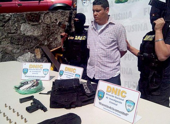 Tegucigalpa: Cae sospechoso de asaltar a clientes de bancos