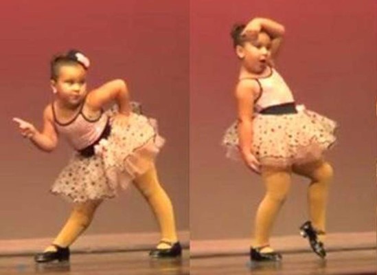 Niña arrasa en red