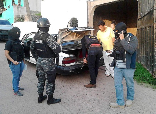 Cae banda de taxistas en la capital de Honduras