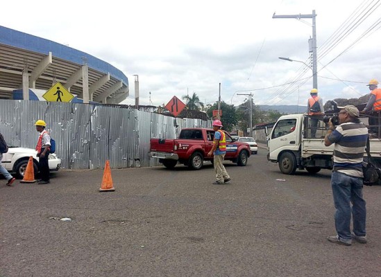 Infierno vial en alrededores del Estadio Nacional