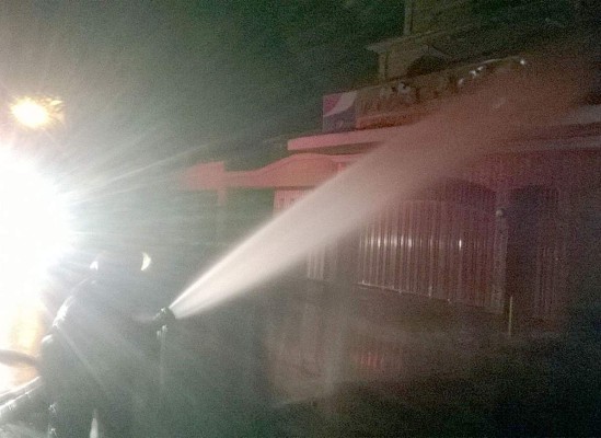 Explosión de chimbo de gas en restaurante de la capital hondureña