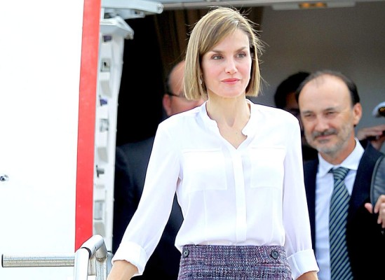 Reina Letizia de España realiza un recorrido por Comayagua