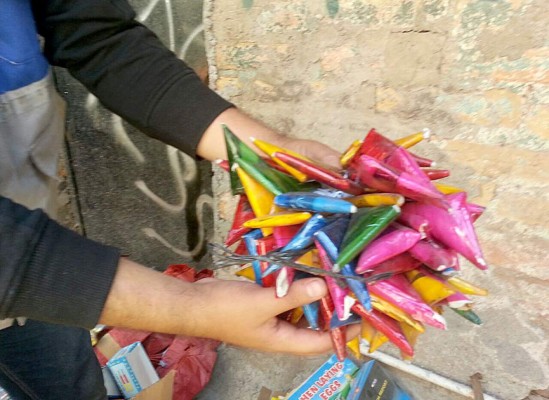 Decomiso de pólvora en la capital de Honduras