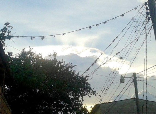 Honduras: Fenómeno óptico en Juticalpa