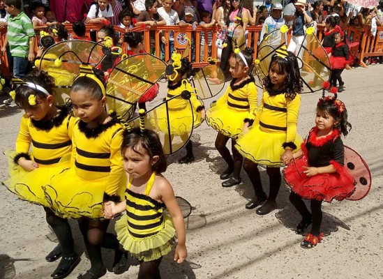 Derroche de belleza y colorido en Siguatepeque
