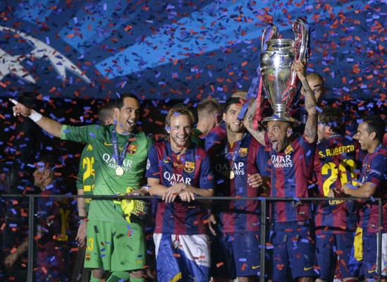 Barcelona logró su segundo triplete en Berlín