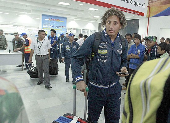 La Selección Nacional llegó a Honduras