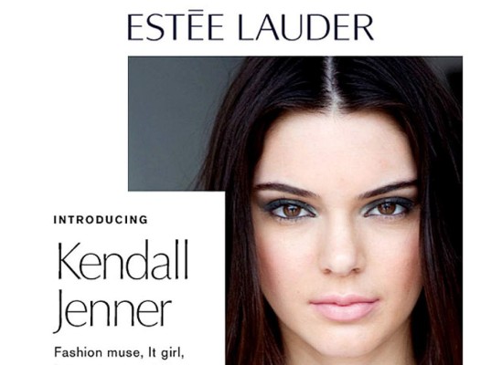 Kendall Jenner, nuevo rostro de Estée Lauder