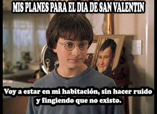 Los memes en el Día de San Valentín