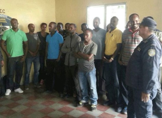 Retienen a 18 somalíes y a un ghanés en Honduras