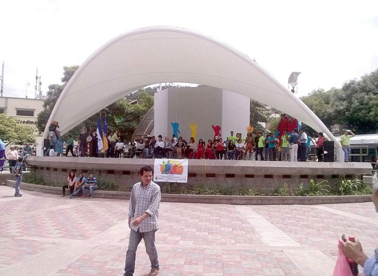 Celebran el día de la juventud en Tegucigalpa