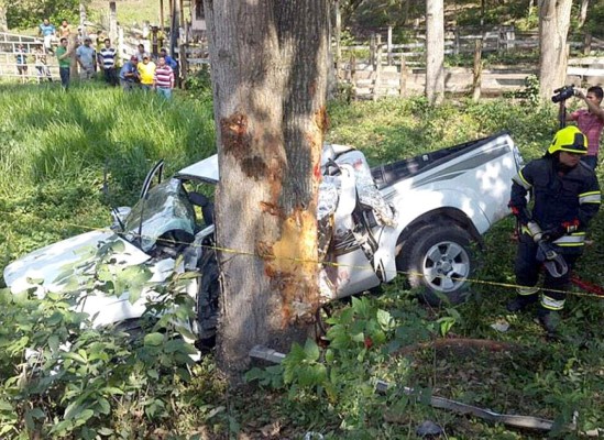 Dos muertos deja accidente de tránsito en el occidente de Honduras