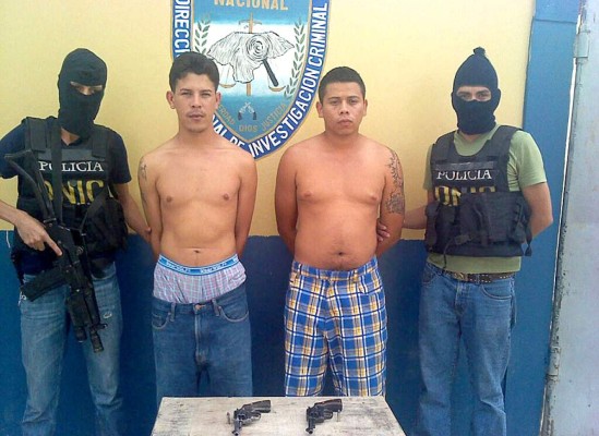 Honduras: Capturan a presuntos miembros de pandilla