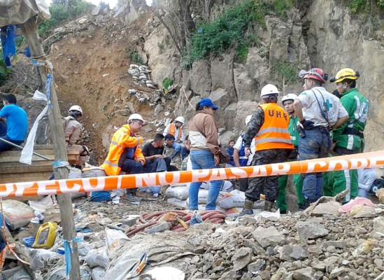 Honduras recibe apoyo internacional para rescatar a los mineros