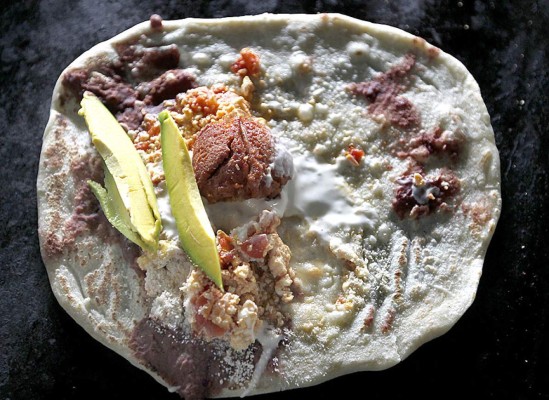 Comida con sabor hondureño