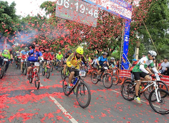 Un éxito convocatoria al máximo evento del ciclismo hondureño