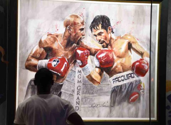 El estadounidense Floyd Mayweather triunfa en la 'Pelea del Siglo'