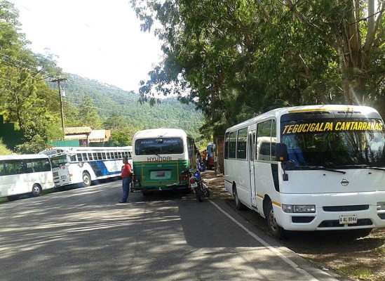 Transportistas anuncian paro en todo Honduras