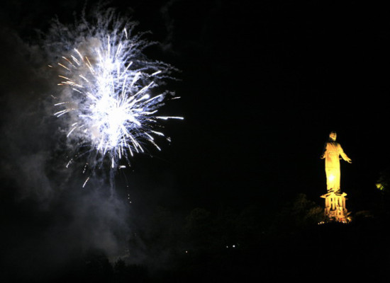 El hincha lo vivió a su estilo