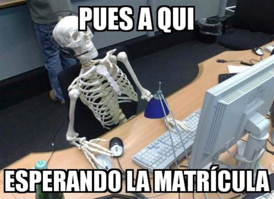 Divertidos memes se burlan del sistema de matrícula de la UNAH