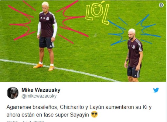 Los memes del nuevo look del Chicharito Hernández para duelo entre México vs Brasil en Rusia 2018