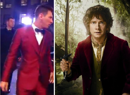 Los memes por el traje de Messi en la gala del Balón de Oro