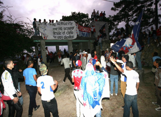 El hincha lo vivió a su estilo