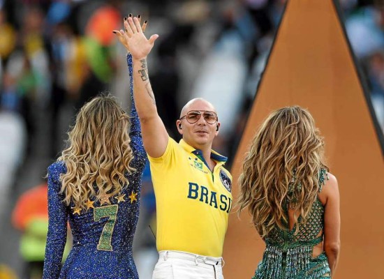 JLo brilló en la inauguración del mundial