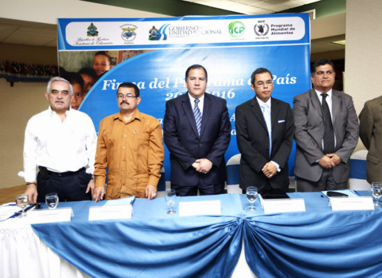 PMA firma convenio por más de L. 540 millones con Honduras