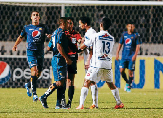 Victoria le sacó un empate de oro a Motagua