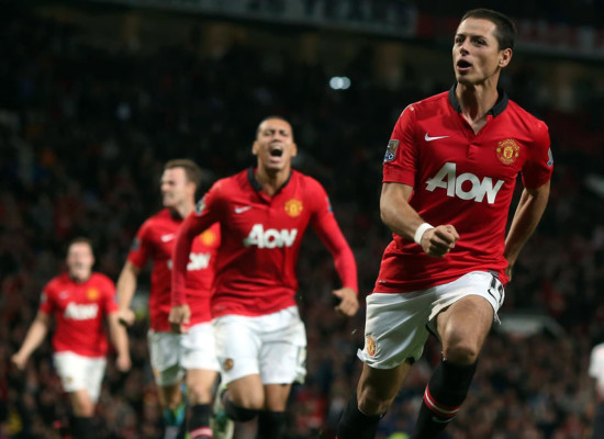 'Chicharito' Hernández lleva al Manchester United a octavos