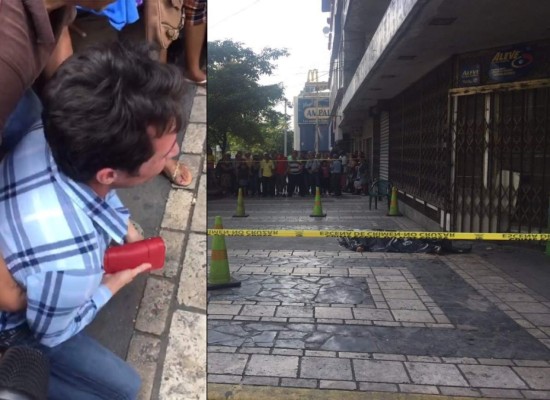 Hondureño se derrumba en llanto tras el asesinato de su hermano en San Pedro Sula