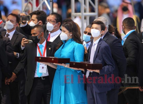 ¡No se vio, pero pasó! Curiosidades de la toma de posesión de Xiomara Castro (Fotos)