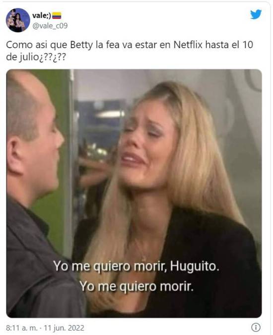 “Yo soy Betty, la fea” salió del catálogo de Netflix y las redes estallan con memes