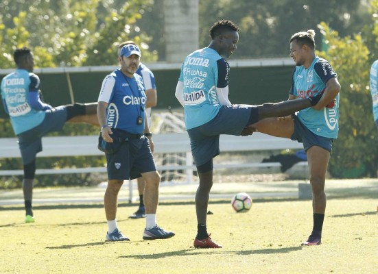 La Selección de Honduras realiza su último entrenamiento en Fort Myers&nbsp;&nbsp;