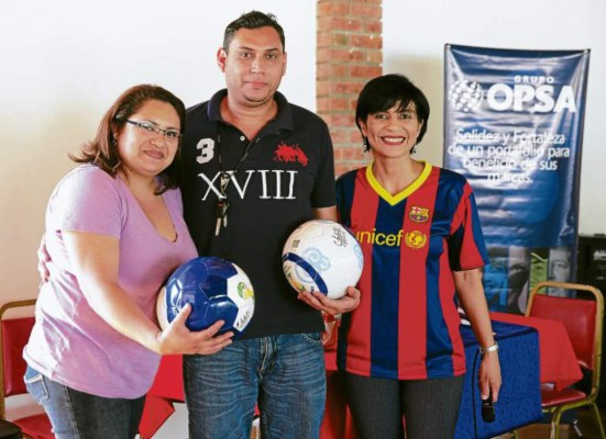 Amena tarde deportiva entre papás