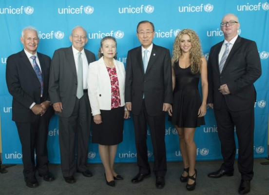 Shakira aboga por la infancia en la ONU