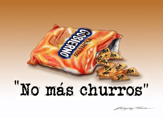 Estamos 'empachados”