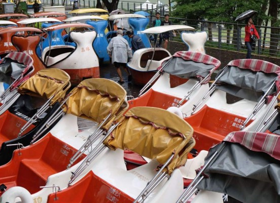 Miles de evacuados por llegada de un tifón a Taiwán
