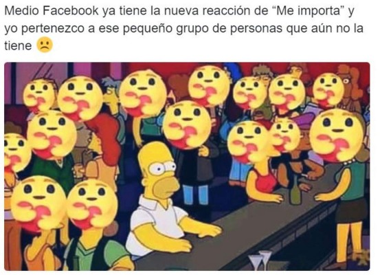 'Me importa', la nueva reacción de Facebook que deja graciosos memes