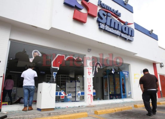 Las imágenes que no vio de los saqueos y destrucción durante protestas