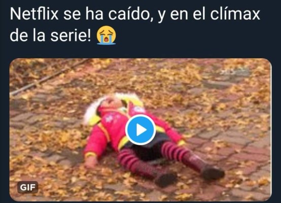 Caída mundial de Netflix: Usuarios se burlan con memes