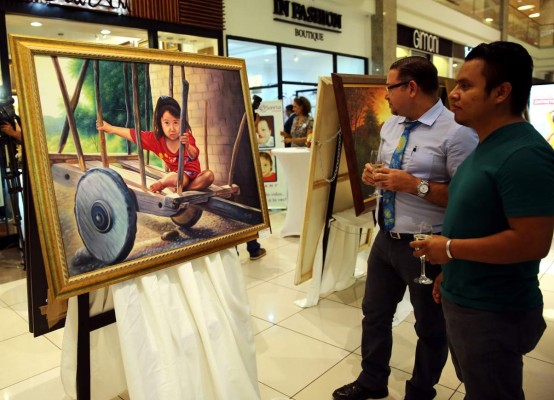 La belleza rural del sur de Honduras en lienzos