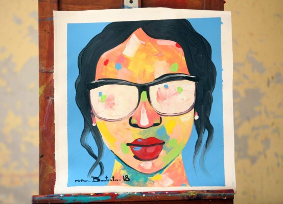 El pop art en el pincel de Milton Bautista