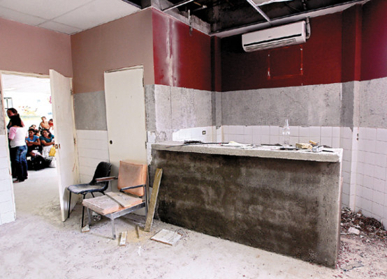 Madres se quejan por remodelación en hospital Escuela