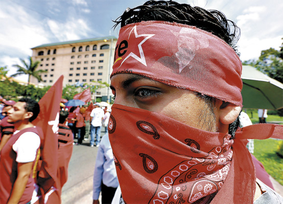 Los partidarios de Libre van a las calles