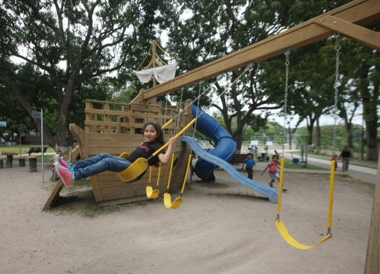 Registran 21 mil visitas al mes en parque de La Vega